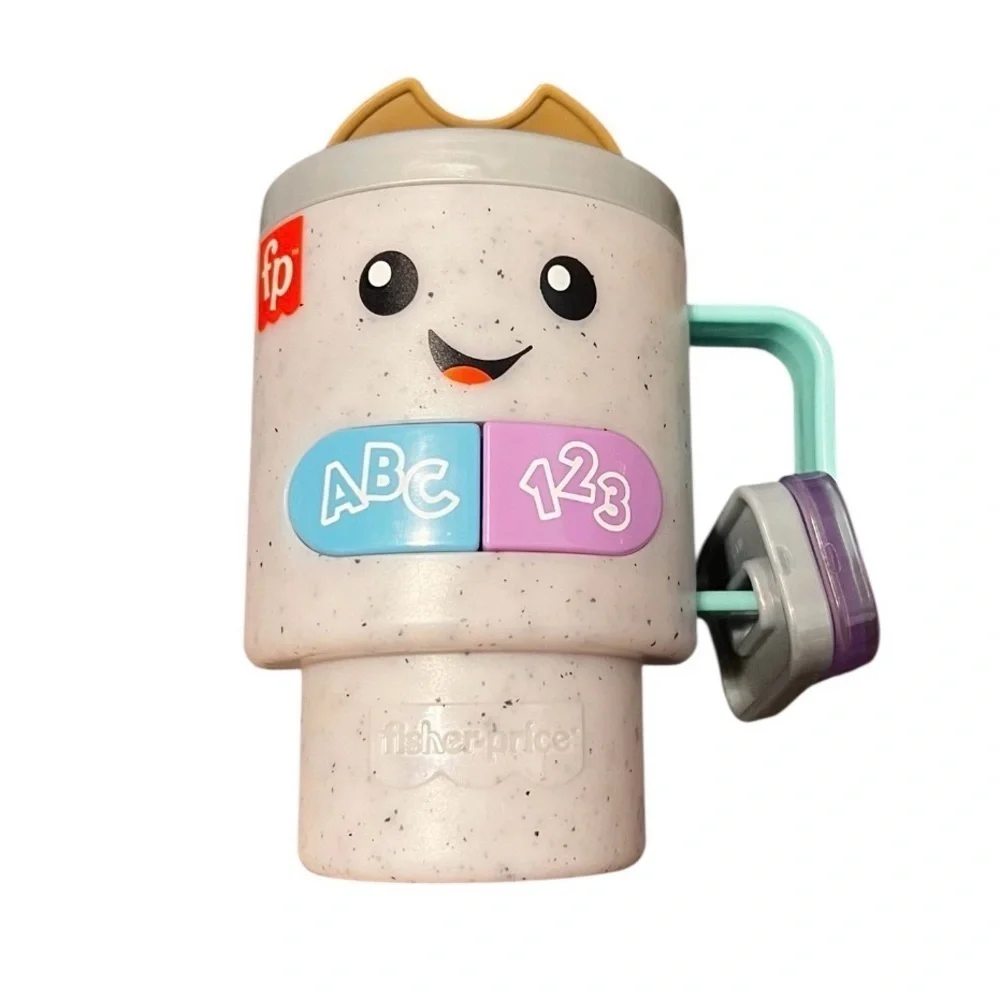 Fisher-Price Wake Up & Learn Coffee Mug with Lights & Music